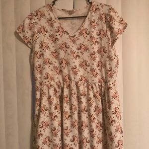 2XL LOS OSOS FLORAL DRESS